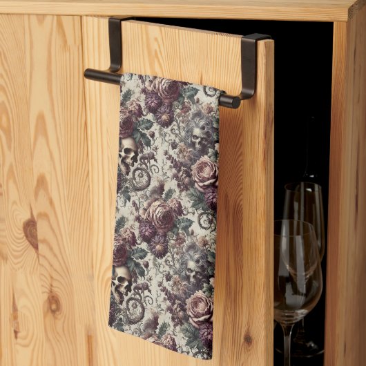 Geboren om te bloeien - Gotisch Victoriaans Theedoek (Derde Gevouwen)