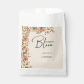 Geboren om te bloeien wilde boho bloemen kinderen  bedankzakje (Voorkant)