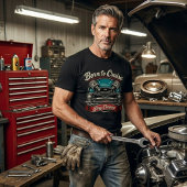 Geboren om te cruisen t-shirt