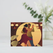 Geboren om te Dansen Briefkaart (Staand voorkant)