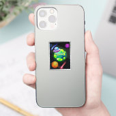 Geboren om te draaien sticker (Telefoon)