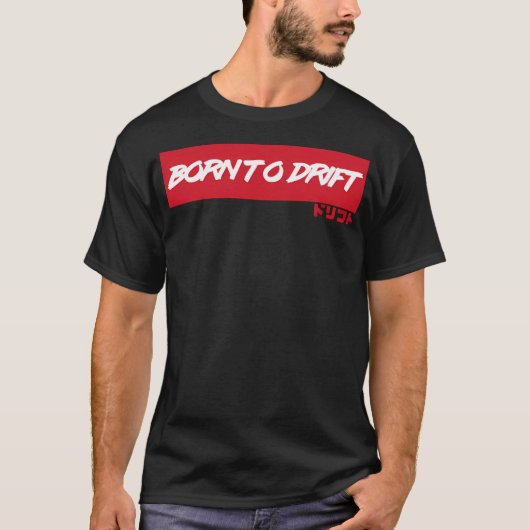 Geboren om te drijven t-shirt (Voorkant)