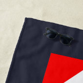 Geboren om te duiken (DF) Strandlaken (In situ)