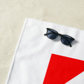 Geboren om te duiken (DF) Strandlaken (In situ)