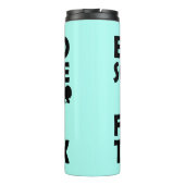 Geboren om te duiken gedwongen te werken thermosbeker (Achterkant)