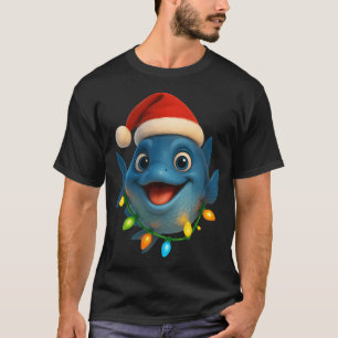 Geboren om te gaan vissen Geforceerde School Grapp T-shirt