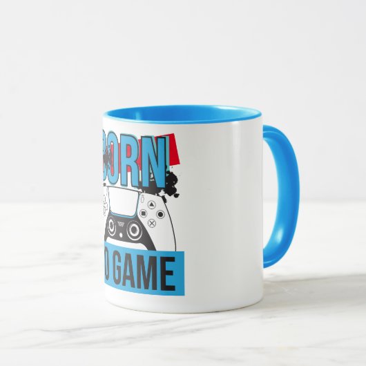 GEBOREN OM TE GAMEN MET MIJN CONSOLE MOK (Voorkant rechts)