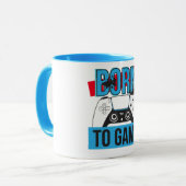 GEBOREN OM TE GAMEN MET MIJN CONSOLE MOK (Voorkant links)