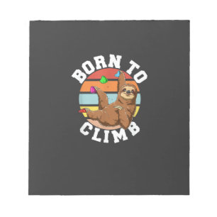 Geboren om te klimmen - Bouldering en Rotsklimmen  Notitieblok