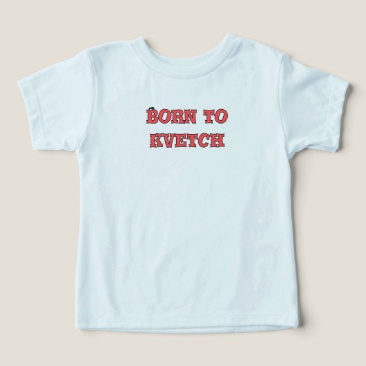 Geboren om te kvetchen (Design voorkant)