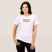 Geboren om te kvetchen Tri-Blend shirt (Voorkant volledig)