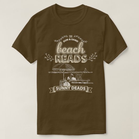 Geboren om te lezen Bookish grappige lezer boek te T-shirt (Design voorkant)