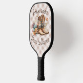 Geboren om te lijndansen pickleball paddle (Links)