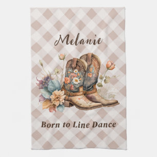 Geboren om te Line Dansen en een Keukenhanddoek te