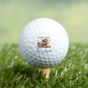 Geboren om te Line Dansen Golfballen