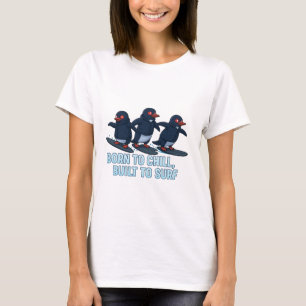 Geboren om te ontspannen t-shirt