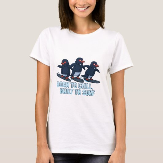 Geboren om te ontspannen t-shirt (Voorkant)