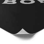 Geboren om te regeren | Grappig kattenontwerp Poster (Hoek)