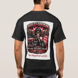 Geboren om te rijden, gebouwd om te leiden Motorfi T-shirt
