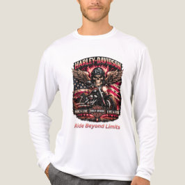 Geboren om te rijden, gebouwd om te leiden Motorfi Tri-Blend Shirt