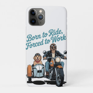"Geboren om te rijden, gedwongen om te werken" Mot Case-Mate iPhone Case