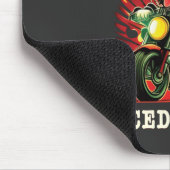 Geboren om te rijden Gedwongen om te werken Muismat (Hoek)