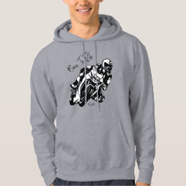 Geboren om te rijden Persoonlijke naam Hoodie