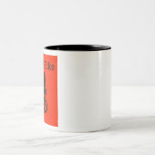 Geboren om te rijden Two-Tone Coffee Mok (Center)