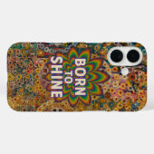 Geboren om te schijnen – Inspirerende iPhone-hoes Case-Mate iPhone Case (Achterkant (horizontaal))
