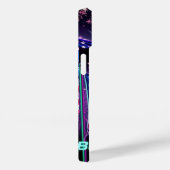 Geboren om te schitteren - 1776 Neon Glitch Amerik Case-Mate iPhone Case (Achterkant / Rechts)