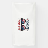 Geboren om te Schitteren Patriottische Banner (Verticaal)