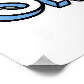 Geboren om te Skaten, Rijden om te Leven Poster (Hoek)