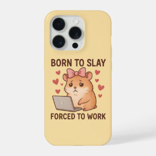 Geboren om te slachten Gedwongen om te werken Funn iPhone 15 Pro Case