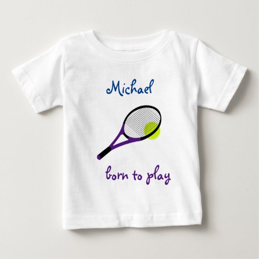 Geboren om te spelen, Tennis Ball en Racquet, Pers (Voorkant)