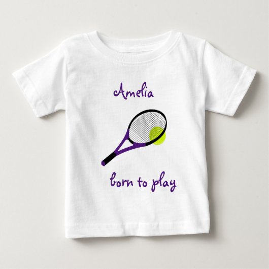 Geboren om te spelen, Tennis Ball en Racquet, Pers (Voorkant)