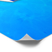 Geboren om te surfen poster (Hoek)