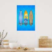 Geboren om te surfen poster (Keuken)