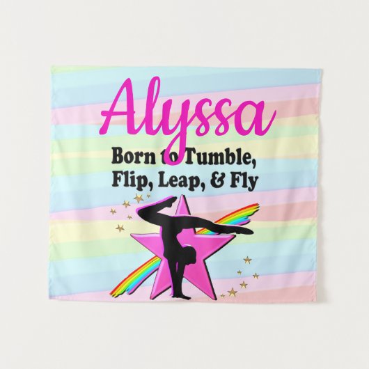 GEBOREN OM TE TUIMELEN, TE FLIPPEN, TE SPRINGEN EN WANDKLEED (Voorkant (horizontaal))