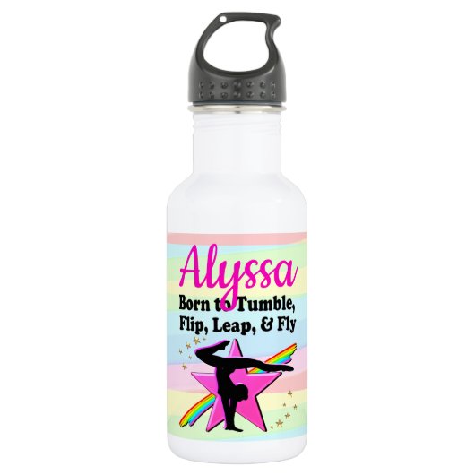 GEBOREN OM TE TUIMELEN, TE FLIPPEN, TE SPRINGEN EN WATERFLES  (Voorkant)