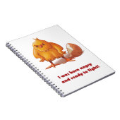 Geboren om te vechten notitieboek (Rechterzijde)