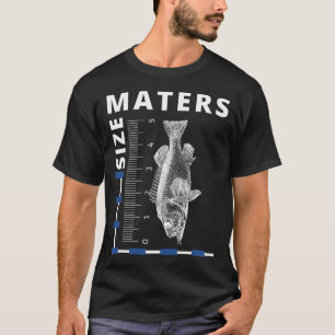 Geboren om te vissen - Gedwongen om te werken T-shirt
