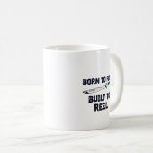Geboren om te vissen koffiemok (Voorkant rechts)
