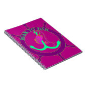 Geboren om te vissen notitieboek (Rechterzijde)