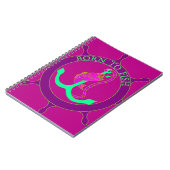Geboren om te vissen notitieboek (Linkerzijde)