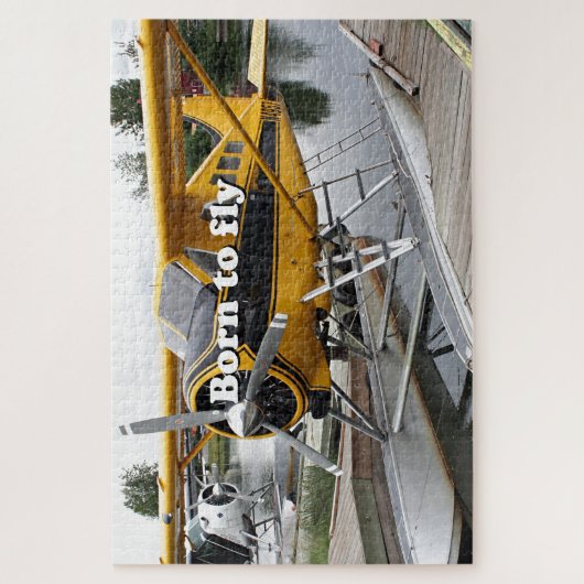 Geboren om te vliegen: Beaver-drijfvliegtuig Legpuzzel (Verticaal)