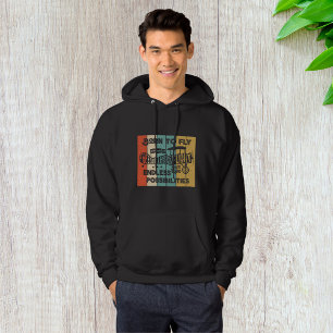 Geboren om te Vliegen Hoodie