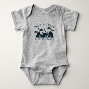 Geboren om te wandelen met mijn papa Schattig avon Romper