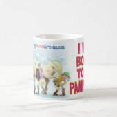 Geboren om te worden gepampereerd mok (Center)