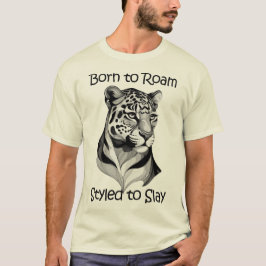Geboren om te zwerven - Gestyled om te slachten T-shirt