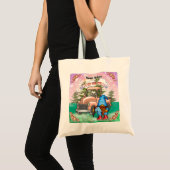 Geboren om te zwerven kabouter tote bag (Voorkant (product))